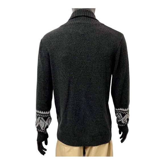 Urban Pipeline Men's Black Knitting Jacket, Medium - Picture 2 of 3